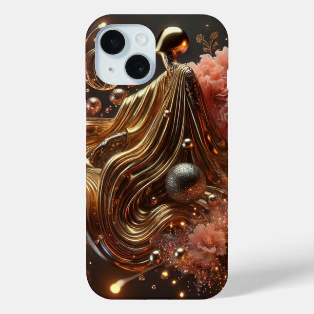 GoldenFlow Case-Mate iPhone Case (Back)