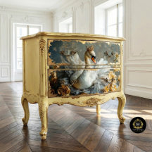 GoldenFrench Country Swan Furniture Decoupa