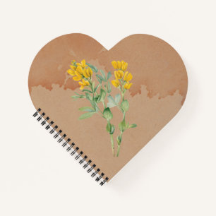 Goldenpea Flower Notebook