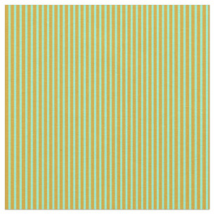 Goldenrod and Aquamarine Coloured Pattern Fabric