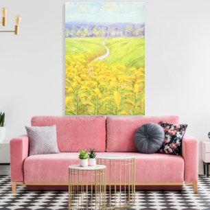 Goldenrod by Cargill, 1937 Canvas Print