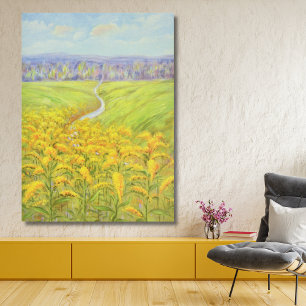 Goldenrod by Cargill, 1937 Canvas Print