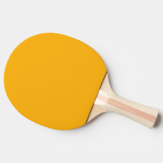 Goldenrod Yellow Autumn Fall Solid Colour Ping Pong Paddle