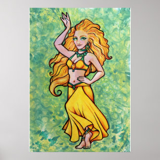 Goldens Belly Dancer Poster