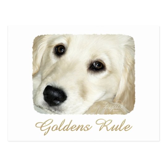 Goldens Rule Postcard
