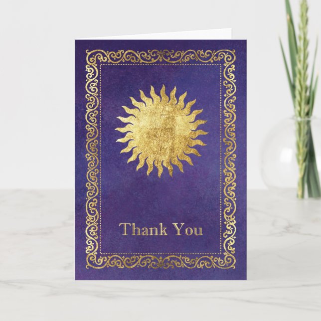 GoldenSun Thank You Card (Front)