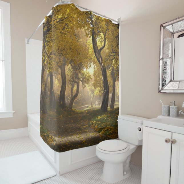 Goldenwalk Shower Curtain (In Situ)