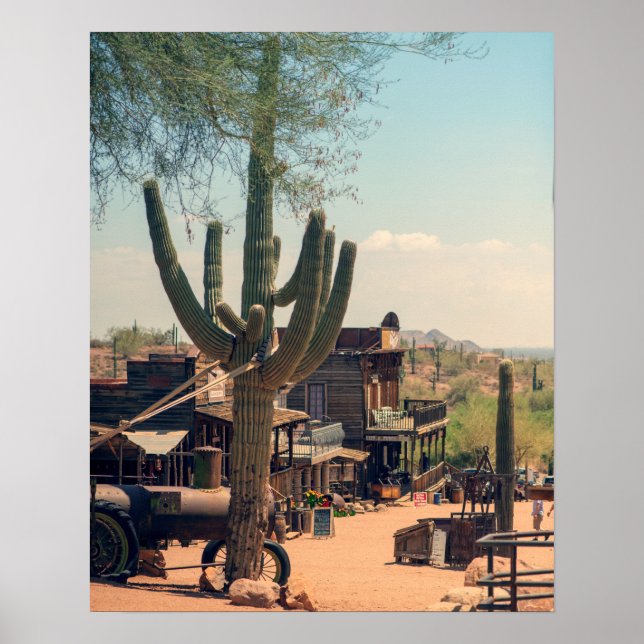 Goldfield Ghost Town Poster (Front)