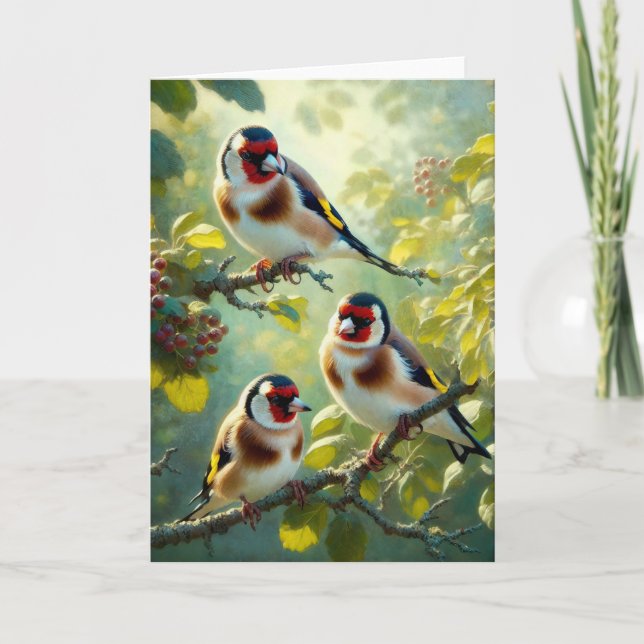 Goldfinch 1 card (Front)