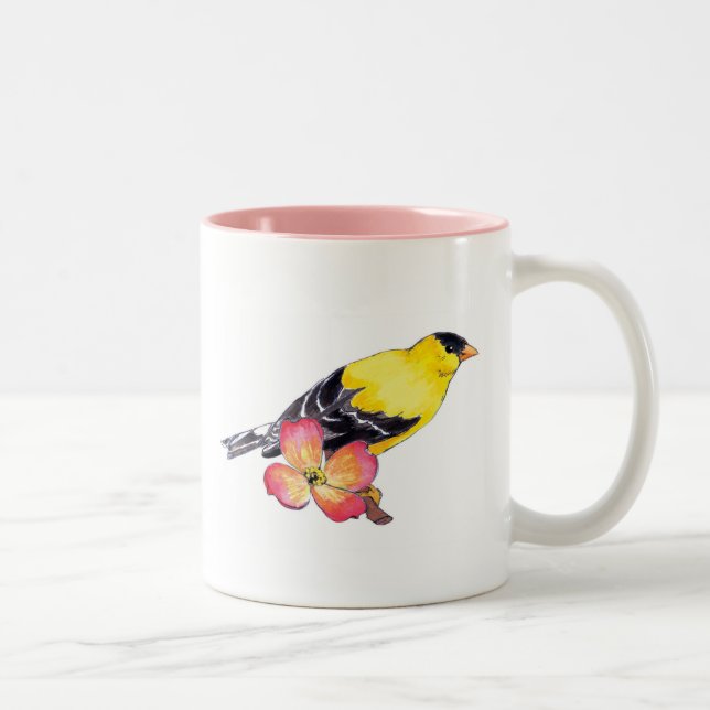 Goldfinch Coffee Mug (Right)