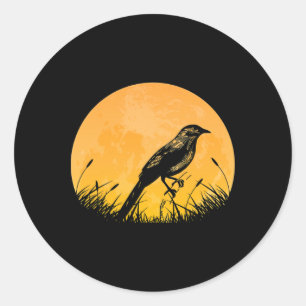 Goldfinch Easy Halloween Outfit Perine Moon Costum Classic Round Sticker