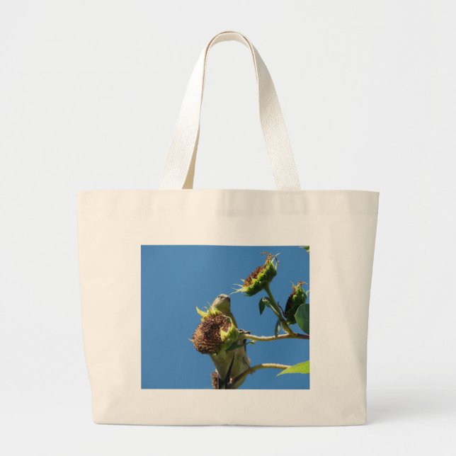 Goldfinch Large Tote Bag (Front)