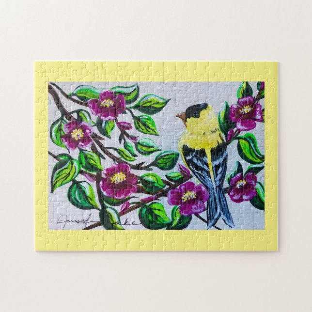 Goldfinch Puzzle (Horizontal)