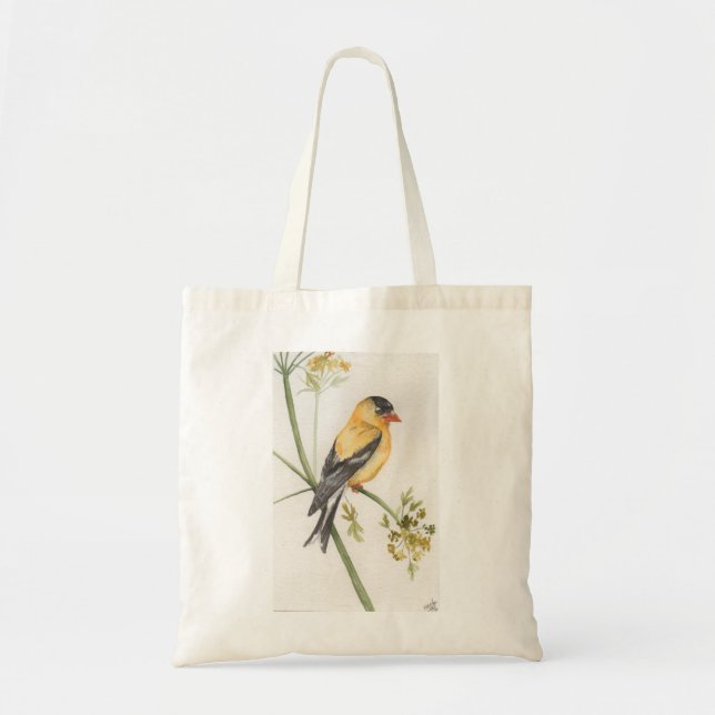 Goldfinch  tote bag (Front)