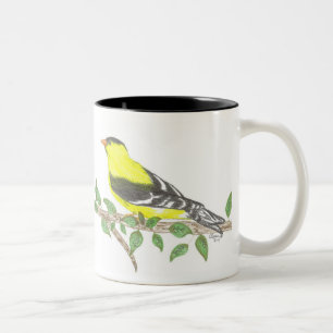 Goldfinch Two-Tone Mug
