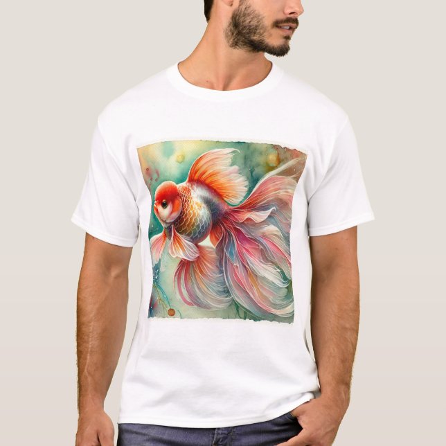 Goldfish 111024AREF114 - Watercolor T-Shirt (Front)