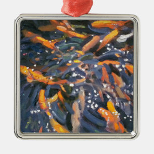 Goldfish 2010 metal tree decoration