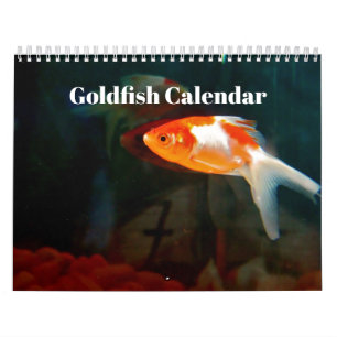 Goldfish 2019 calendar
