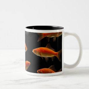 Goldfish 2 Two-Tone coffee mug