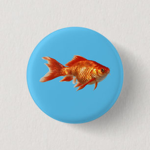 Goldfish 3 Cm Round Badge