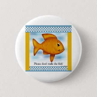 Goldfish 6 Cm Round Badge