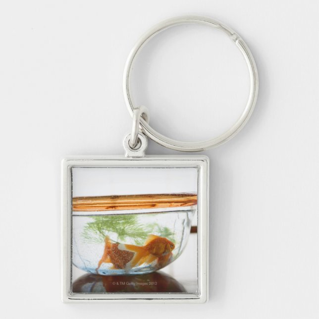 Goldfish bowl key ring (Front)