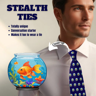 Goldfish Bowl Stealth Tie