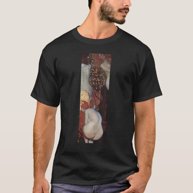 Goldfish by Gustav Klimt T-Shirt (Front)