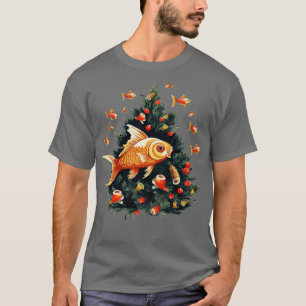 Goldfish Christmas T-Shirt