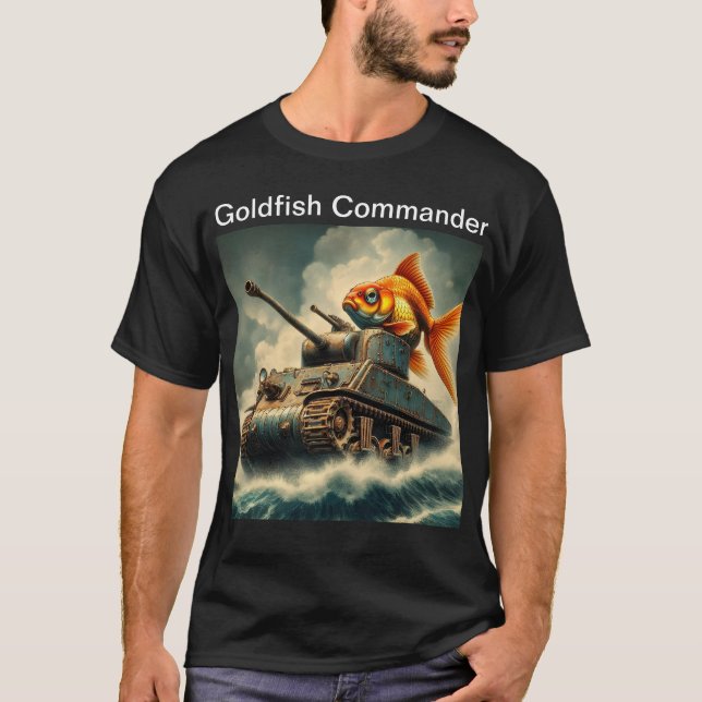 “Goldfish Commander” T-Shirt (Front)