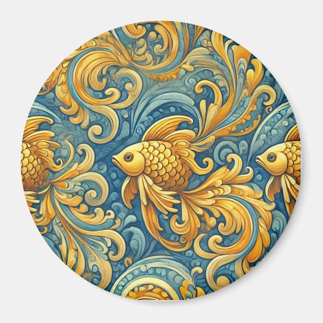 Goldfish, Design Magnet (Front)