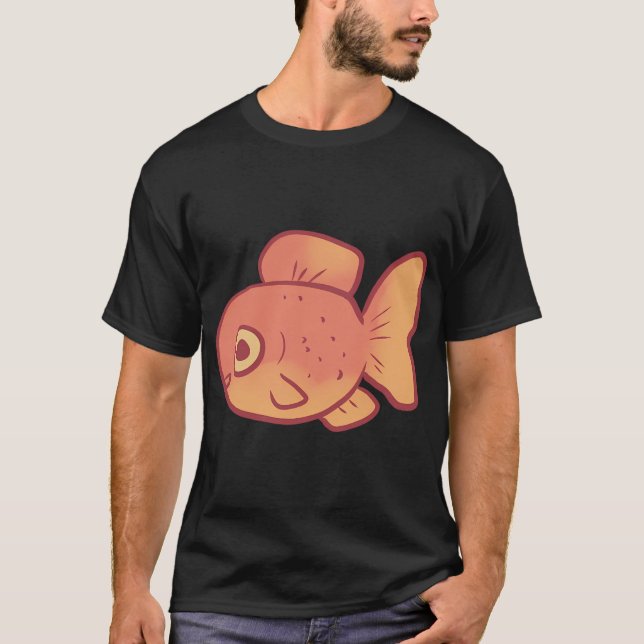 Goldfish drawing T-Shirt (Front)