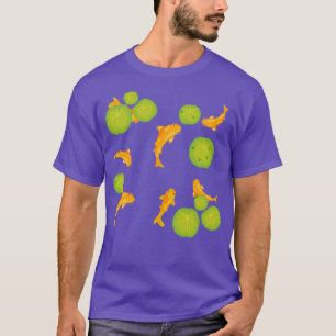 GOLDFISH GOLDFISH PATTERN GOLDFISH POND SWIMMING G T-Shirt