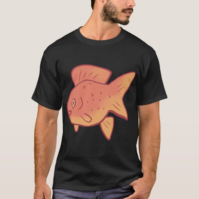 Goldfish illustration T-Shirt (Front)