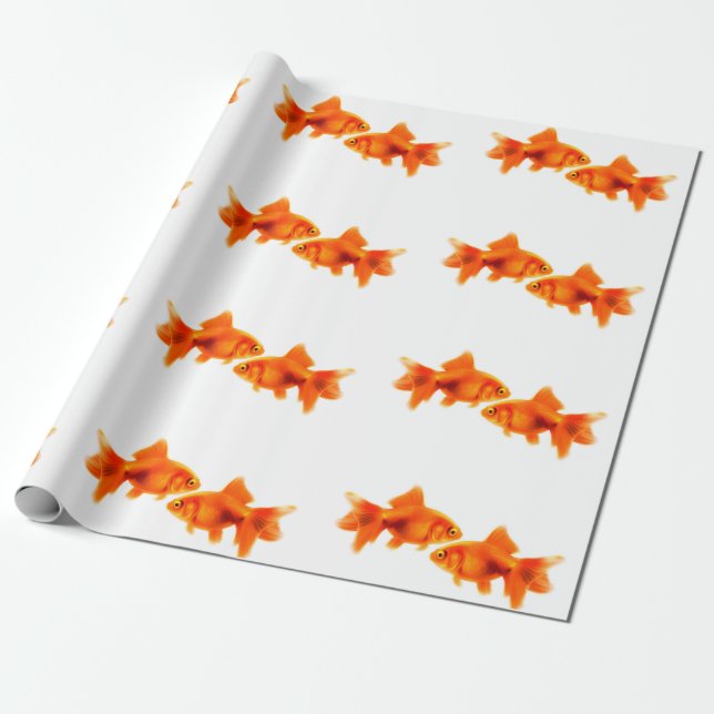 Goldfish image for Wrapping Paper (Unrolled)