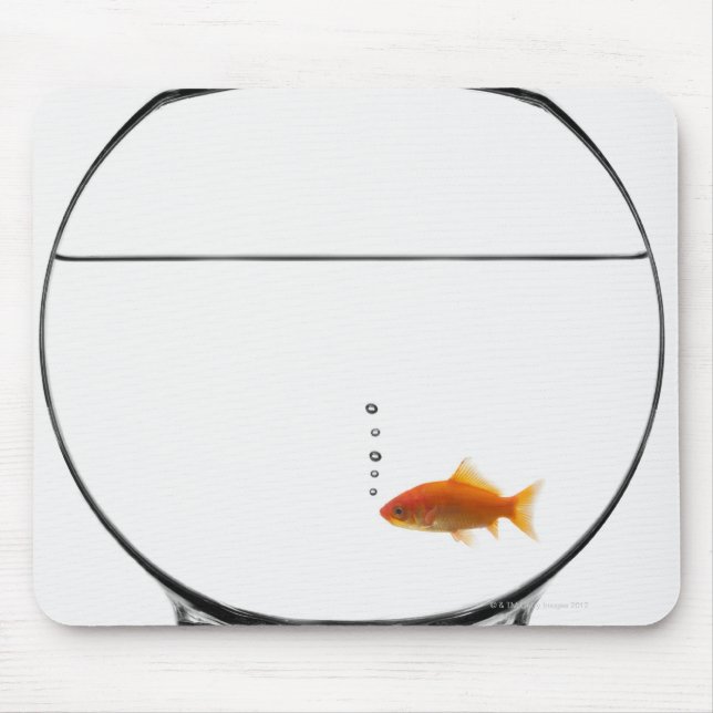 Goldfish in bowl mouse mat (Front)