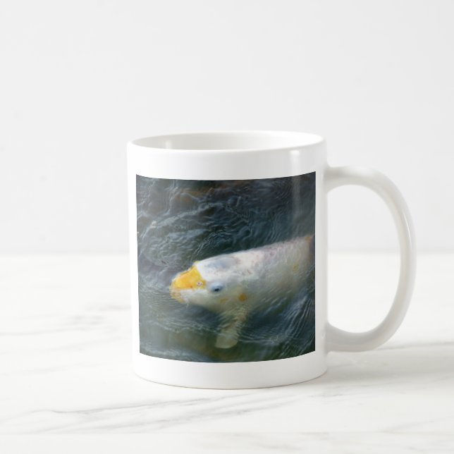 Goldfish In Lake Coffee Mug (Right)