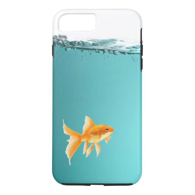 Goldfish iPhone X/8/7 Plus Tough Case (Back)