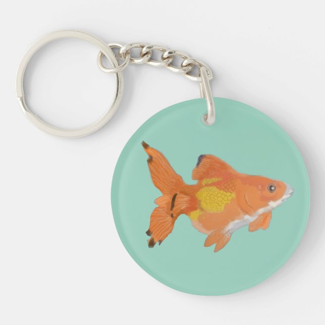 Goldfish Key Ring (Front)