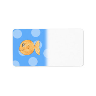 Goldfish. Label