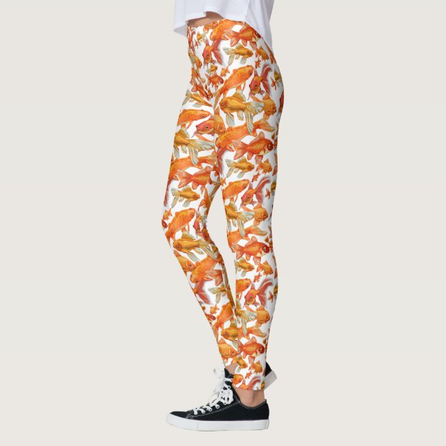 Goldfish Leggings (Left)
