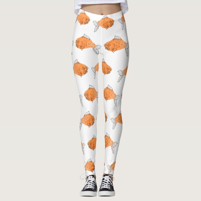 Goldfish Leggings (Front)