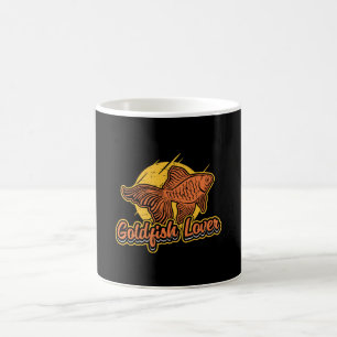 Goldfish Lover Aquarium Vintage Retro Animal Fish Coffee Mug