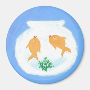"Goldfish" Magnet