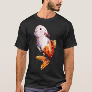 Goldfish Mermaid Bunny T-Shirt