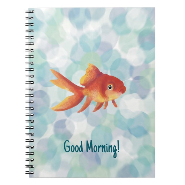 Goldfish notebook Watercolor+Style (Front)