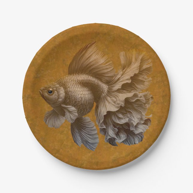 Goldfish Paper Plate (Front)