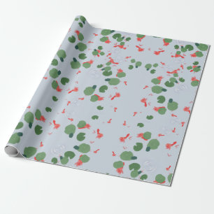 Goldfish Pond Wrapping Paper