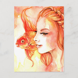 Goldfish Postcard