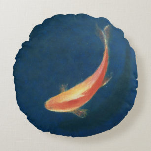 Goldfish Round Cushion